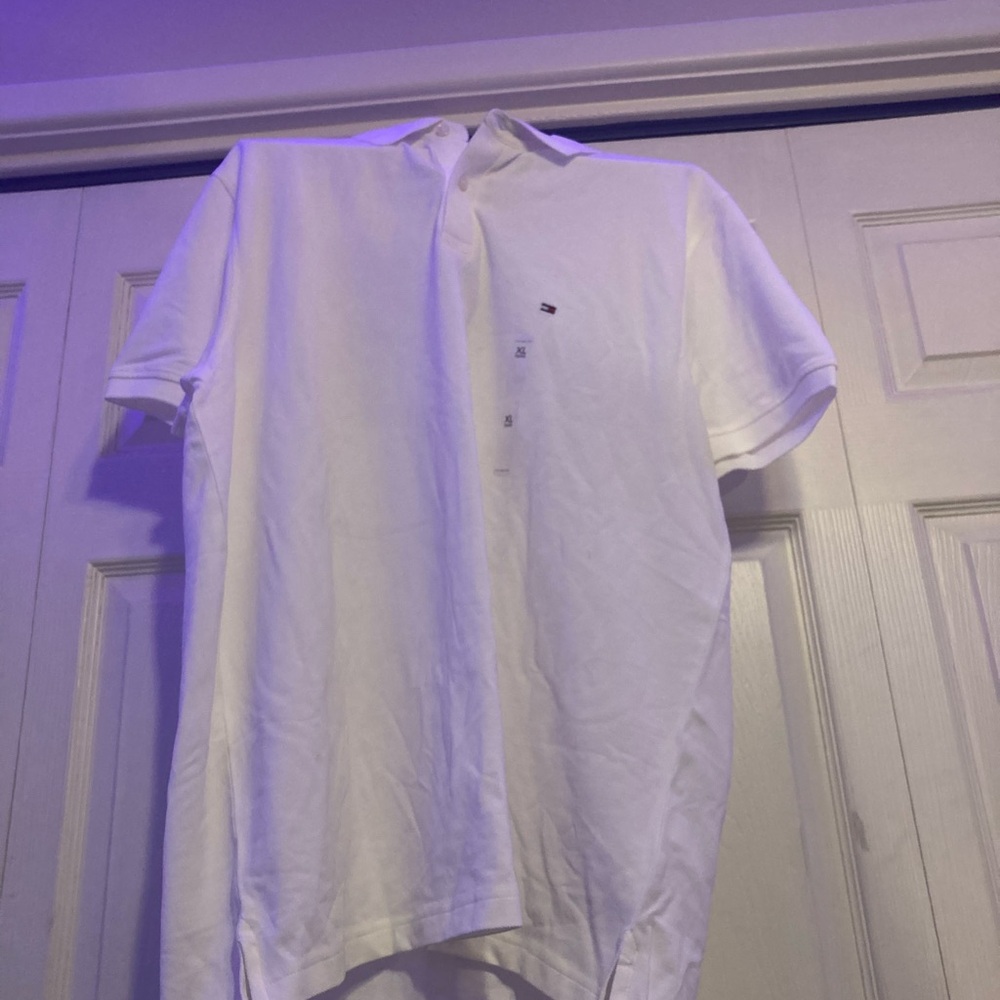 Tommy Hilfiger Classic White Polo Shirt